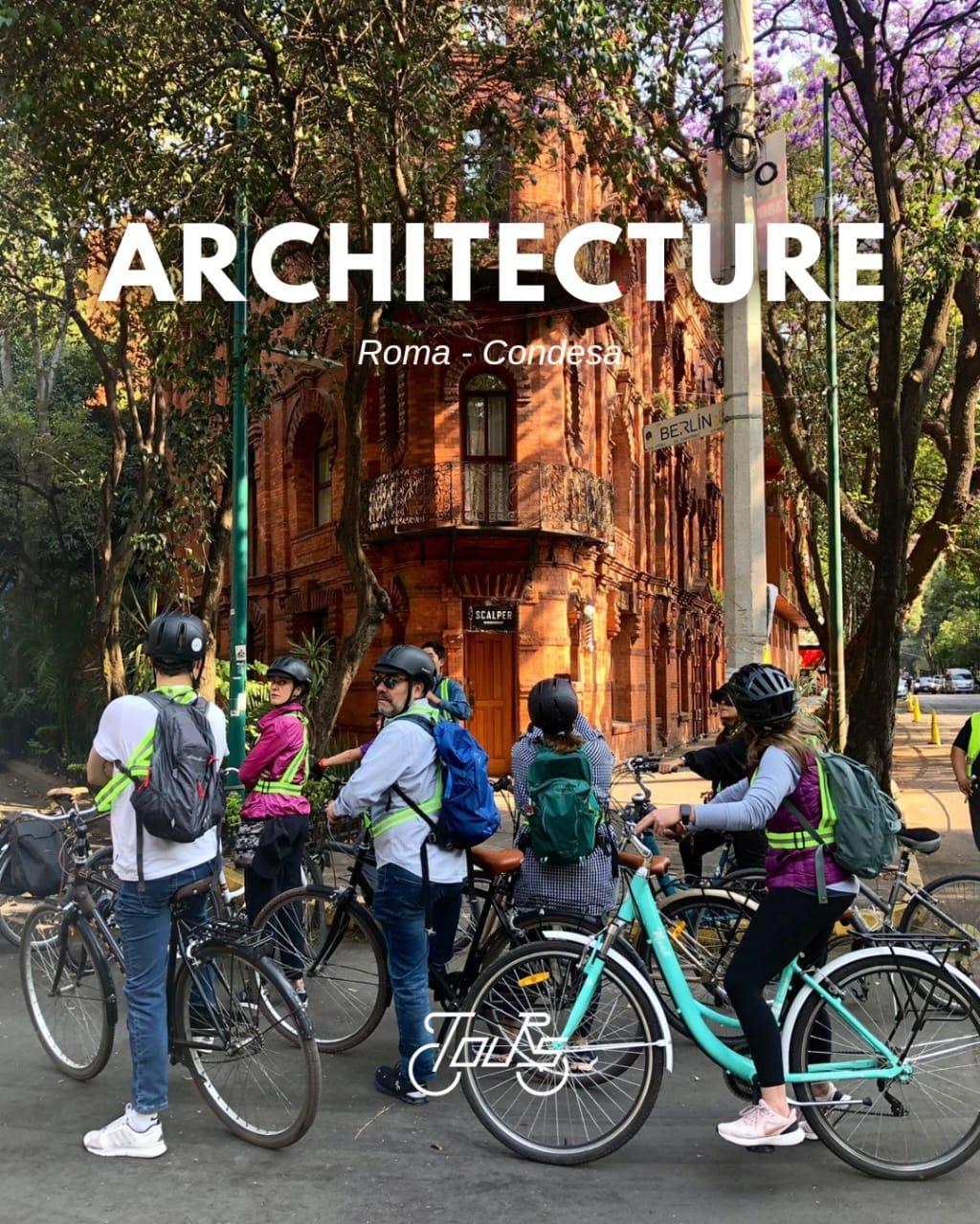 Image of Architectural Bike Tour in Mexico City